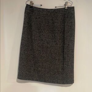 Dressbarn Charcoal Pencil Skirt Sz 6